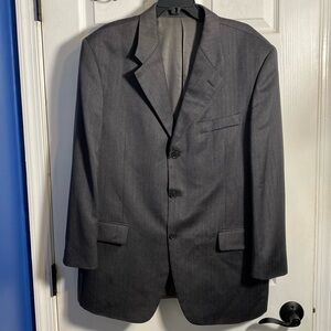 Todays Man Suit Coat Dark Gray Size 46